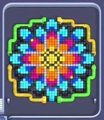 Pixel Flow уровень 139: скриншот поля