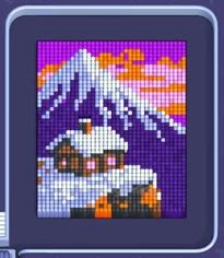 Pixel Flow level 898: screenshot of the board