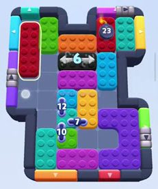 Color Block Jam 레벨 1131 / 1132 / 2042: 보드 스크린샷