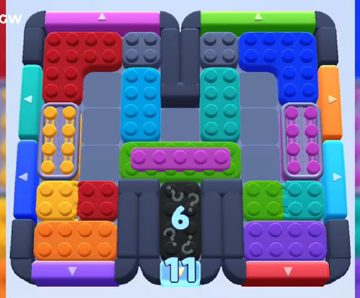 Color Block Jam уровень 1026 / 1029 / 1934: скриншот поля