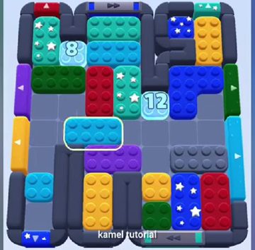 Color Block Jam level 629 / 1509: screenshot of the board