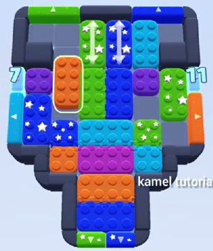 Color Block Jam 494. bölüm: tahtanın ekran görüntüsü