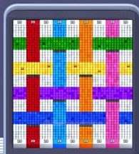 Pixel Flow level 752: screenshot of the board