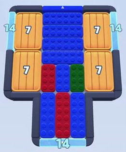 Color Block Jam 22. bölüm: tahtanın ekran görüntüsü