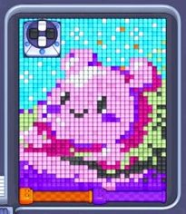 Pixel Flow Level 695: Screenshot des Spielfelds
