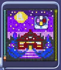Pixel Flow level 786: screenshot of the board