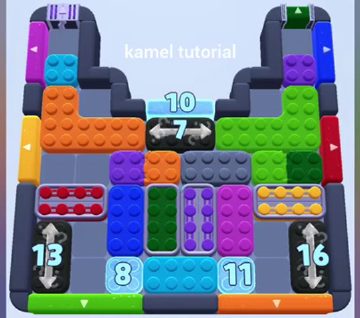 Color Block Jam 1214. bölüm: tahtanın ekran görüntüsü