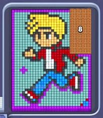 Pixel Flow Level 687: Screenshot des Spielfelds