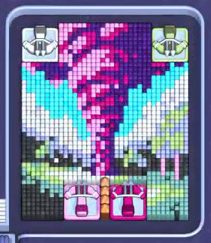 Pixel Flow ステージ 1588：盤面のスクリーンショット