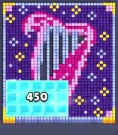 Pixel Flow уровень 596: скриншот поля