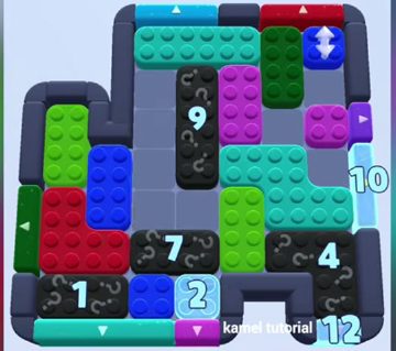 Color Block Jam 레벨 1374 / 1376 / 1373 / 1378 / 2286: 보드 스크린샷