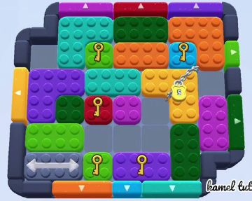 Color Block Jam 레벨 408 / 802 / 1302 / 1737: 보드 스크린샷