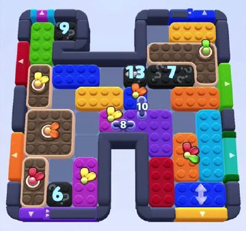 Color Block Jam 1232 / 1234 / 2148. bölüm: tahtanın ekran görüntüsü