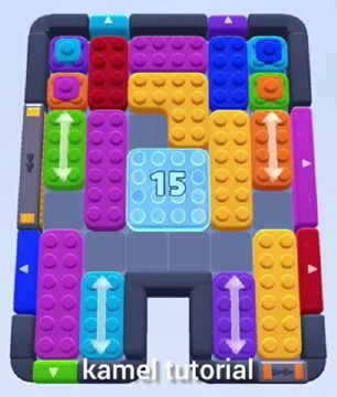 Color Block Jam 레벨 304 / 692 / 1142: 보드 스크린샷