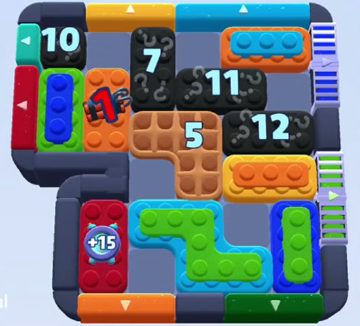 Color Block Jam уровень 993 / 994 / 1900: скриншот поля