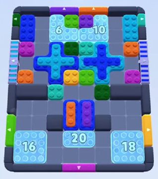 Color Block Jam 250 / 638 / 1088. bölüm: tahtanın ekran görüntüsü