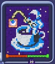 Pixel Flow уровень 2138: скриншот поля