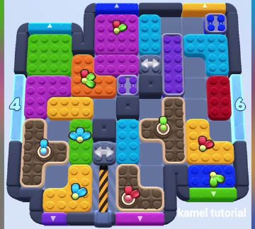 Color Block Jam 레벨 1441 / 1438 / 1447: 보드 스크린샷