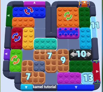 Color Block Jam 1388. bölüm: tahtanın ekran görüntüsü