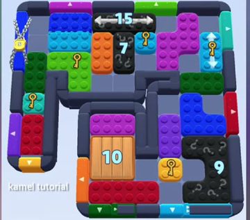 Color Block Jam 737. bölüm: tahtanın ekran görüntüsü