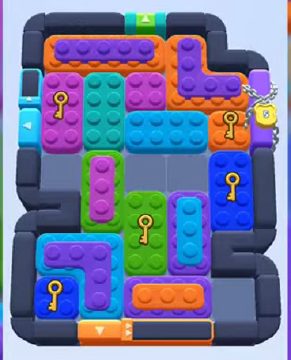 Color Block Jam ステージ 634：盤面のスクリーンショット