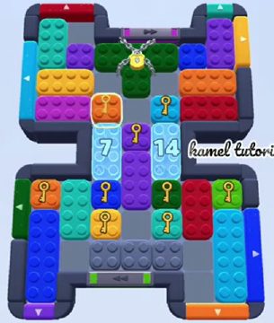 Color Block Jam 레벨 385 / 779 / 1279 / 1723: 보드 스크린샷