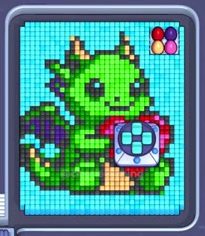 Pixel Flow level 763: screenshot of the board