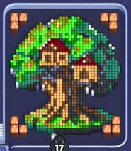 Pixel Flow уровень 2160: скриншот поля