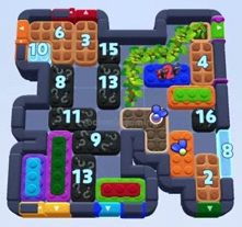 Color Block Jam 1641 / 2552. bölüm: tahtanın ekran görüntüsü