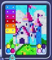 Pixel Flow уровень 2365: скриншот поля