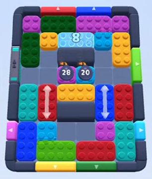 Color Block Jam 223 / 611 / 1061. bölüm: tahtanın ekran görüntüsü