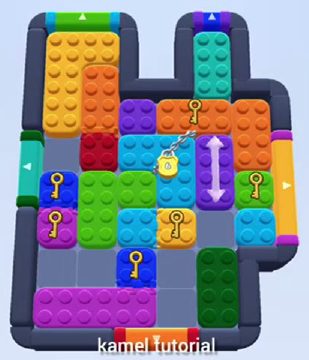 Color Block Jam 레벨 452 / 846 / 1346: 보드 스크린샷