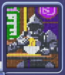 Pixel Flow level 1268: screenshot of the board