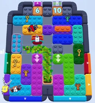 Color Block Jam level 1557 / 1554 / 1556 / 1561: screenshot of the board