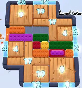 Color Block Jam ステージ 1629 / 1688 / 2620：盤面のスクリーンショット