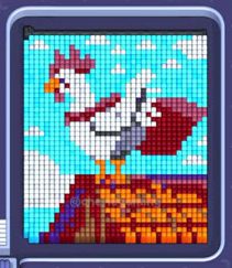 Pixel Flow level 1363: screenshot of the board