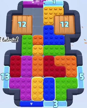 Color Block Jam 1605 / 1606 / 1664 / 2596. bölüm: tahtanın ekran görüntüsü