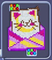 Pixel Flow level 771: screenshot of the board
