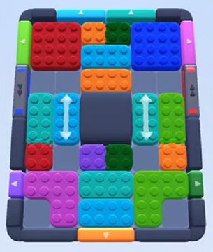 Color Block Jam 레벨 316 / 704 / 1154: 보드 스크린샷