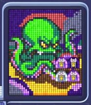 Pixel Flow level 1859: screenshot of the board