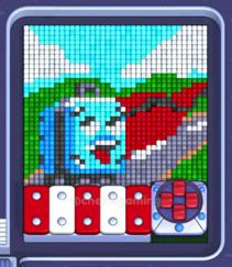 Pixel Flow уровень 1465: скриншот поля