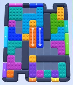 Color Block Jam 189. bölüm: tahtanın ekran görüntüsü
