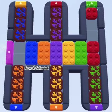 Color Block Jam 1707 / 1855 / 2714. bölüm: tahtanın ekran görüntüsü