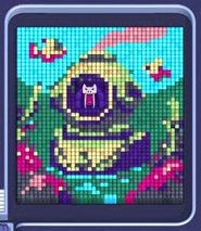 Pixel Flow level 1815: screenshot of the board