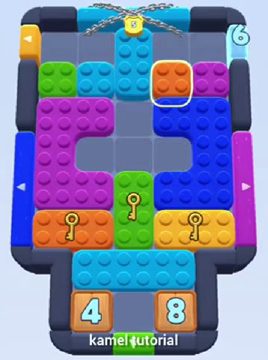 Color Block Jam 레벨 513 / 932 / 1407: 보드 스크린샷
