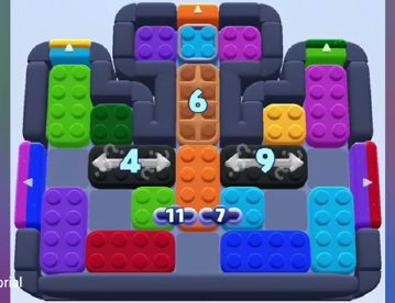 Color Block Jam 레벨 972 / 970 / 1850: 보드 스크린샷