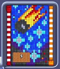 Pixel Flow уровень 348: скриншот поля