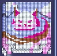 Pixel Flow level 1371: screenshot of the board