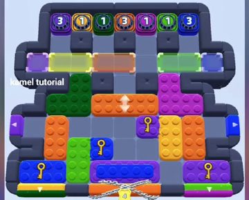 Color Block Jam 1456. bölüm: tahtanın ekran görüntüsü