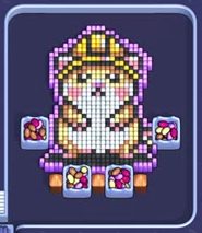 Pixel Flow level 1873: screenshot of the board